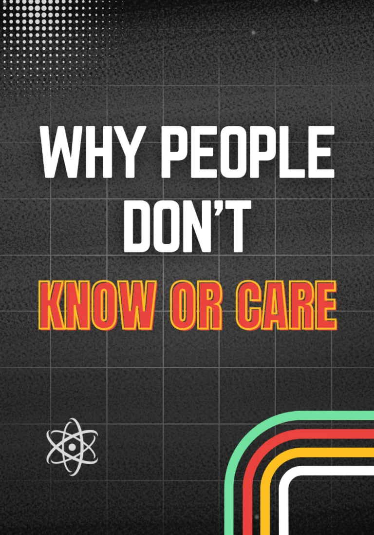 Ignorance, Apathy, and Your Growth Problem